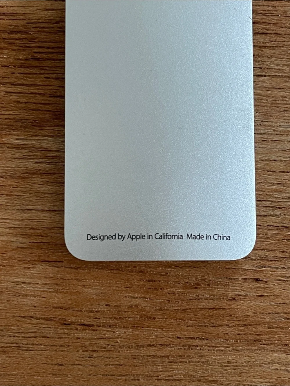 apple Aluminum Remote Control, model A1294